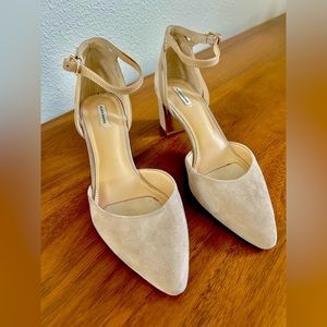 Alex Marie High Heel Suede Shoes. Never worn.